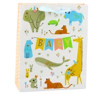 Baby Animals Inscription Gift Bag 32 x 26 x 10cm