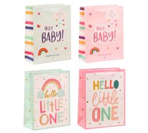 Hello Baby Little One Baby Gift Bag 36 x 12 x 10cm