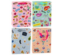 Gift Bag Stickers Colored Stamps 23 x 18 x 10.5 cm