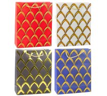 Elegant Gift Bag Gold Decorations 32 x 26 x 12 cm