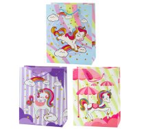 Children's Gift Bag Unicorn Colorful 23 x 16 x 10 cm