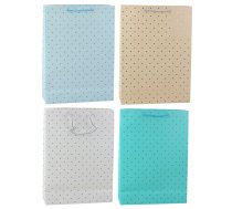 Classic Gift Bag with Gold Dots 41 x 30 x 12 cm