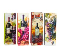 Wine Bottle Paper Gift Bag 35 x 12 x 9 cm