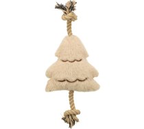 Xmas Ziemassvētku Eglīte Z Linką, Rotaļlieta, Sunim, Plīša/virve, 38 Cm