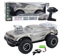 Large Remote Controlled Off-Road Sports Car RC Silver 1:8