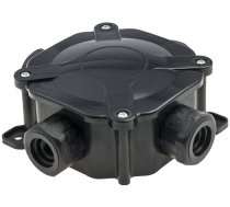 Pawbol Kārba N/t Hermētisks Ph Pg16 75x75x33 5x4mm2 Ip67 Melna (a.0035c)