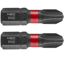 Neo Tools Biti Uderzeniowe Ph3 X 25 Mm, 2 Gab.