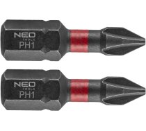 Neo Tools Trieciena Biti Ph1 X 25 Mm, 2 Gab.