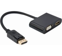Adapteris Av Gembird Gembird Adapteris Display Port Vīriešu Do Hdmi + Vga Sieviešu