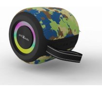 Nešiojama kolonėlė|GEMBIRD|Camouflage|Portable/Wireless|Bluetooth|SPK-BT-LED-05-CM