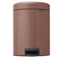 New! BRABANTIA pedal bin NewIcon 5L Satin Taupe 233982