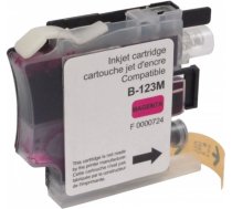 Tintes kārtridžs UPrint Brother LC123M125XLM Magenta