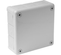 Viplast 051-03 Kārba N/t Pelēks Bez Skavu Z Dławnicami Bezgwintowymi 12-wlotowa Wym/zew 118x118x46 Mm Ip55 Viplast 7502