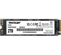 Disks Ssd Patriot P320 2tb M.2 2280 Pci-e X4 Gen3 Nvme (p320p2tbm28)