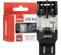 Spuldze Led Lumitec T20d 7443 W21/5w 12v Full Canbus Balta Amio-04687