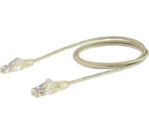 Startech Startech.com 1m Cat6-kabelis - Schlankes Cat6-patchkabelis - pelēks - Snagless-rj45-steckverbinder - Lszh - 28 Awg Kupferdraht