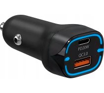 Lādētājs Inne Lādētājs Automašīnas Ar Funkciju Power Delivery I Quick Charge 38w