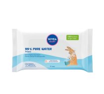Nivea_baby Mitrās Salvetes Pure Water 57 gab.