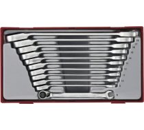 Teng Tools Komplekts Atslēgu Plakans-gredzenveida Ar Sprūdratu 8 - 19mm 11szt. (186740106)