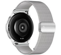 Siksna Priekš Samsung Galaxy Watch Forcell F-design Fs11 Magnētisks Tērauds 22 Mm Sudraba