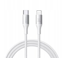 Kabelis Usb Joyroom Usb-c - Lightning 2 M Balts (6956116797973)
