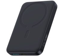 Powerbank Baseus Enerfill Fm11 Ultra-mini 10000mah 22.5w Saderīgs Ar Magsafe + Kabelis Baseus Simple Usb-c 20v 3a 30cm Melns