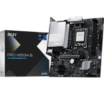 Mātesplate Msi Pro H810m-b