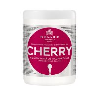 Kallos_cherry Conditioning Mask With Cherry Seed Oil Kondycjonująca Maska Matiem ar eļļu Z Pestek Czereśni 1000ml