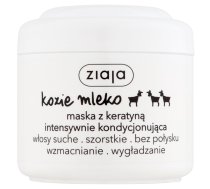 Ziaja_kozie Mleko Maska Matiem Intensīva Kondycjonująca Ar Keratīnu Mati Szorstkie Bez Spīdumu 200ml