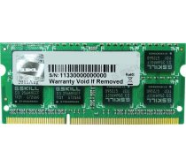 Atmiņa Portatīvajam Datoram G.skill Sodimm, Ddr3, 8 Gb, 1600 Mhz, Cl11 (fa-1600c11s-8gsq)