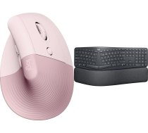 Pele Logitech Lift Rose (910-006478) + Ergo K860 (920-010108)