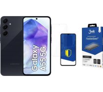 Viedtālrunis Samsung Galaxy A55 5g 8/128gb Black Enterprise Edition (sm-a556bzk) + Flexibleglass