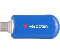 Verbatim Plectra Blue 128GB USB-C Flash Drive 30233