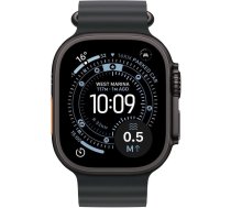 Smartwatch Apple Watch Ultra 3 Gps + Cellular 49mm Black Titanium / Ocean Band Melns (mf0j4qp-a)