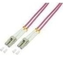 LogiLink Logilink - Patch- Cable - LC Multi- Mode (M) - LC Multi- Mode (M) - 3 m - glass fiber - 50/125 Micrometer - OM4 - halogen free (FP4LC03)