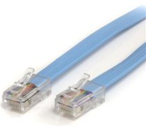 Startech Kabelis Rollover, Cisco, 1.8m, Debeszils
