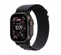 Smartwatch Apple Watch Ultra 3 Gps + Cellular 49mm Black Titanium / Alpine Loop L Melns (mf0x4qp/a)