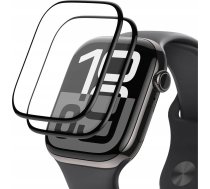 Wozinsky Stikls Rūdīts Wozinsky Full Glue Priekš Apple Watch Series 10 46mm (2gab.)