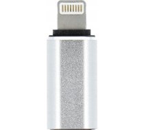 Adapteris Usb Oem Adapteris Tips C (sieviešu) Do Lightning (vīriešu) Sudraba