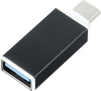 Oem Adapteris Otg Usb A 3.0 (sieviešu) Do Tips C (vīriešu) Melna