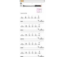 Beta Tools Beta Dinamometriskā Atslēga 20-100nm 1/2" Be665-10x