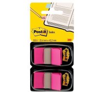 Post-it Grāmatzīmes Indeksēšana 680-bp2eu Jaskrawo Rozā, 25x43mm, 2x50sztuk (3m0098)