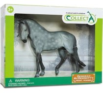 Figūriņa Collecta Zirgs Andalusian Stallion Dark Dapple Grey 1:12 Window Box