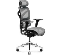 Krēsls Biroja Diablo Chairs V-commander Melns-pelēks