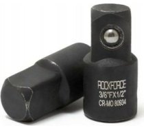 Rockforce Adapteris Trieciena 3/8"(f)x1/2"(m)
