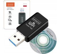 Adapteris Karte Tíkla Wifi Usb 3.0 Zenwire Top-4608ac Mini