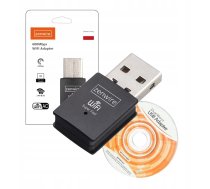 Karte Tíkla Adapteris Antena ārējā Wifi Usb 600mb 5ghz Datora