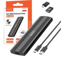Korpuss Ssd Adapteris M.2 Sata Ngff Usb-c Kabata Disks M2 2230 2242 2260 2280