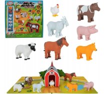 Komplekts Malblo Magnetic Mini Dzīvnieki Z Gospodarstwa