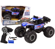Off-road Remote Controlled RC Car 1:8 Blue Shock Absorbers